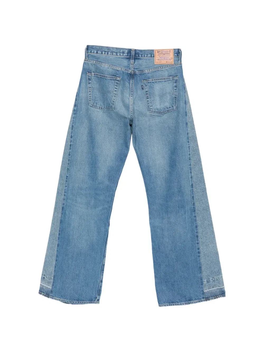 Джинсы прямого кроя с отделкой панелями Levi's, синий — фото 2