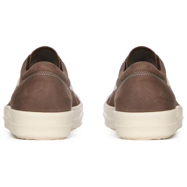Винтажная футболка Porterville Low Fawn Milk RICK OWENS, коричневый — фото 4