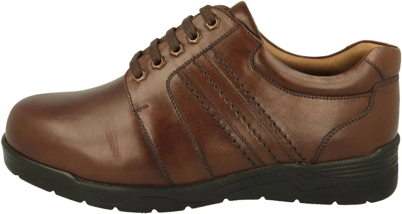 Мужские ботильоны Derek с широкой колодкой (6V), размер 6-8 Db Shoes, Brown — фото 2
