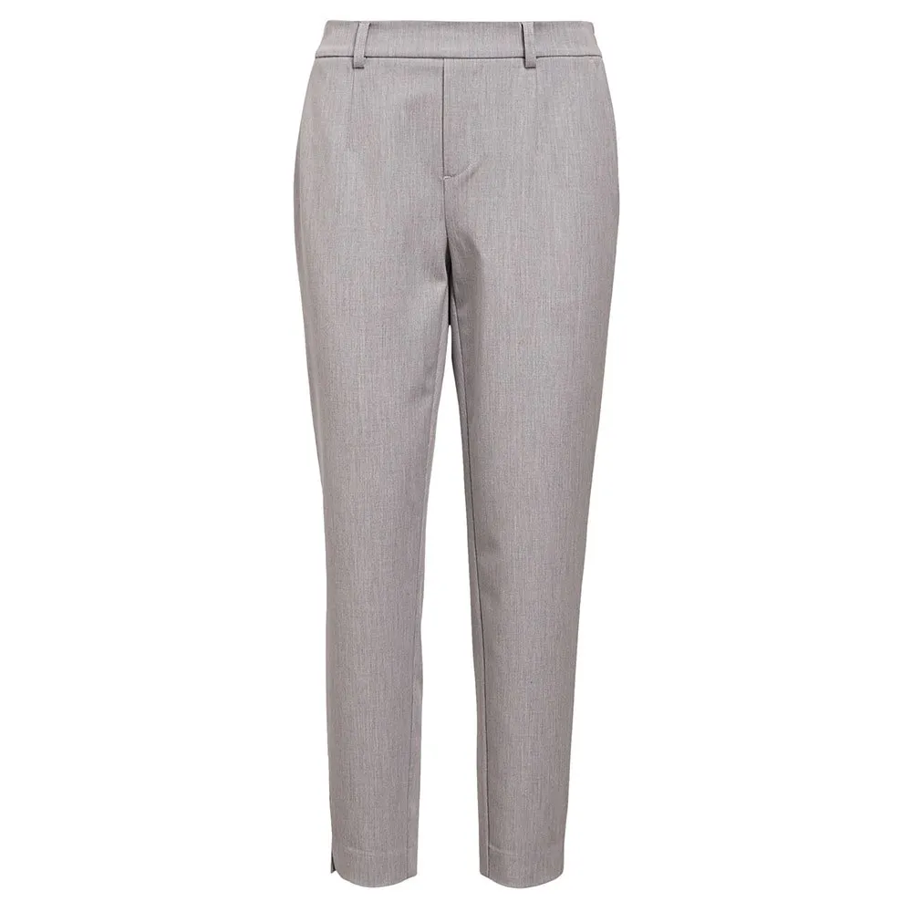 

Брюки Object Lisa Slim Fit, серый
