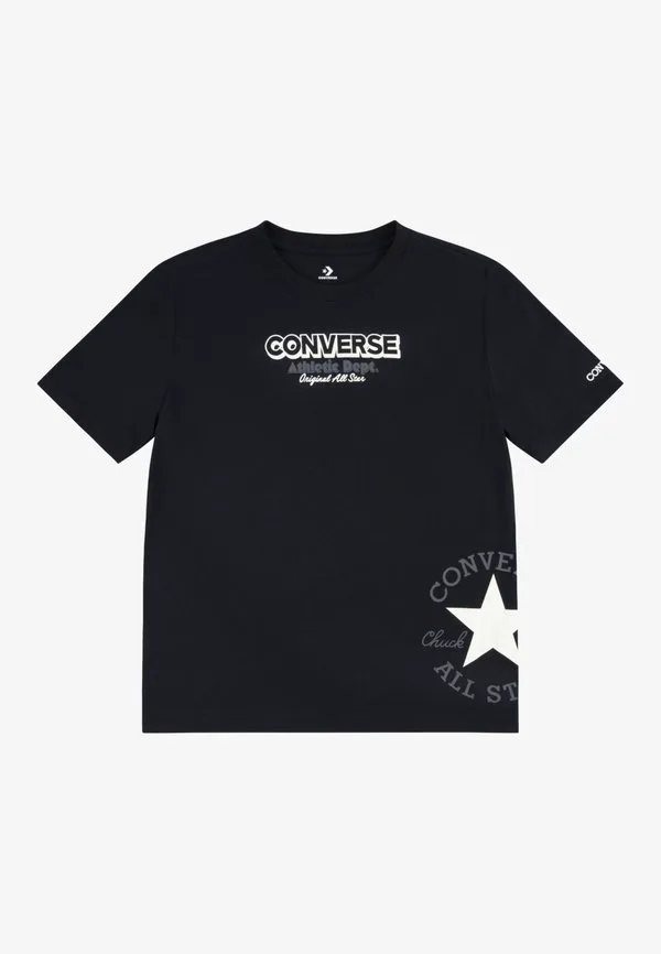 Футболка с принтом Converse, Black