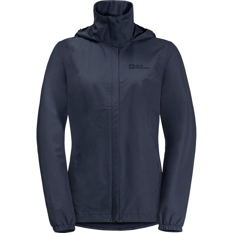 

Женский походный дождевик Jack Wolfskin, темно-синий