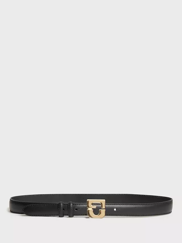 

Ремень Gerard Darel Le Lauren Slim Leather, черный