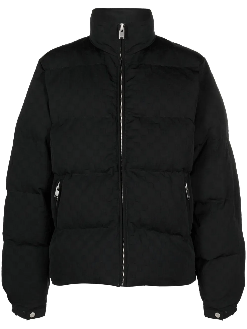 

Пуховик с тисненой монограммой Misbhv, черный