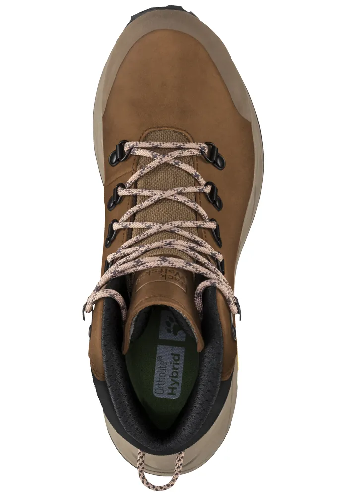 Кроссовки Jack Wolfskin "TERRAQUEST X TEXAPORE MID W", цвет Fawn — фото 2