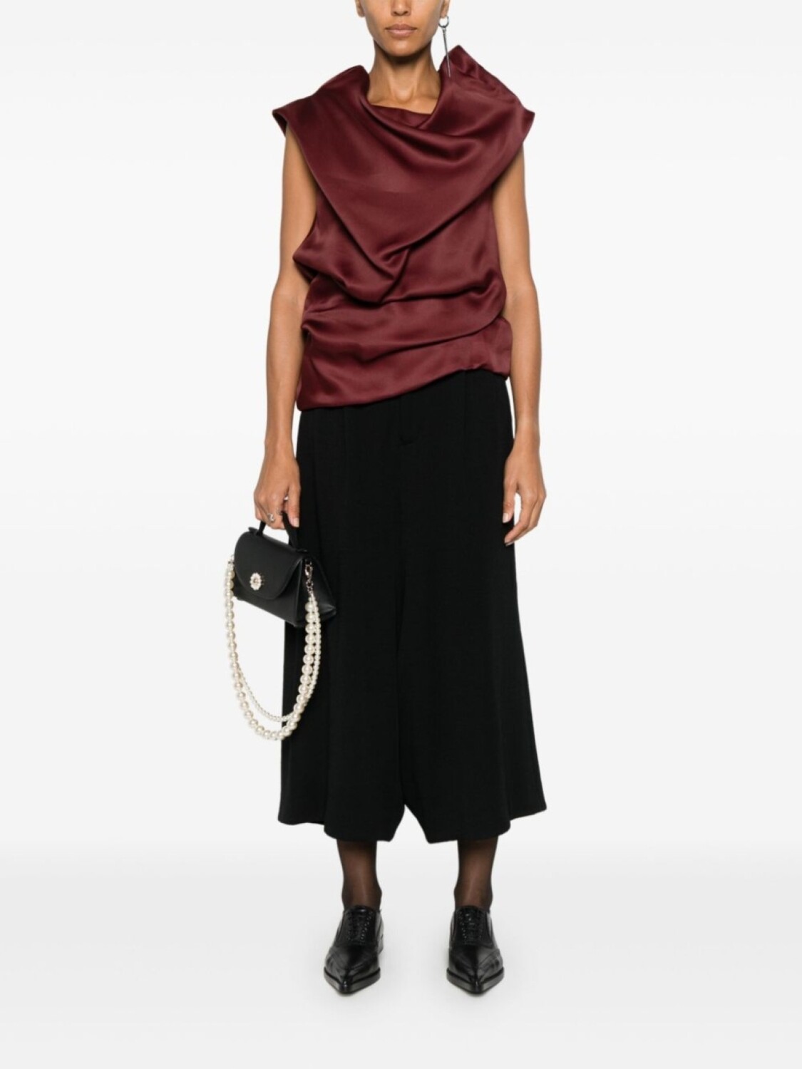 

Comme Des Garçons Comme Des Garçons брюки с низким шаговым швом, черный