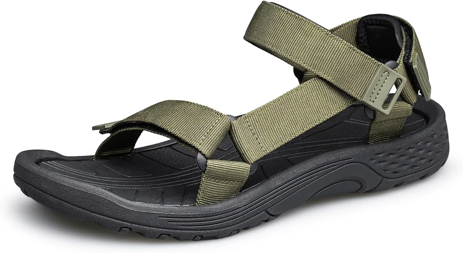 Спортивные сандалии мужские, открытый носок, Dark Olive vibdiv