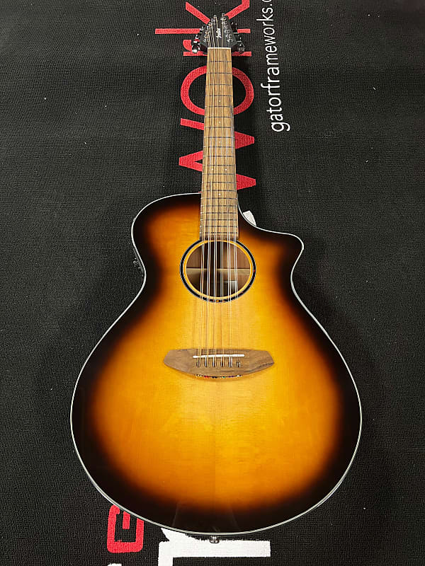 

Акустическая гитара Breedlove ECO Discovery S Concert CE 12-string Acoustic-electric Guitar - Edgeburst