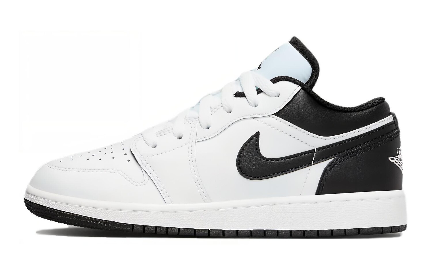 

Jordan Air Jordan 1 Детские баскетбольные кроссовки GS, White/Black