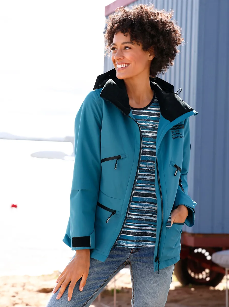 

Повседневный вид. Функциональная куртка с капюшоном Casual Looks, цвет Topas