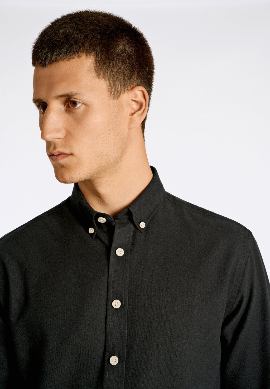 

Рубашка MÉLANGE BRUSHED Lindbergh, черный