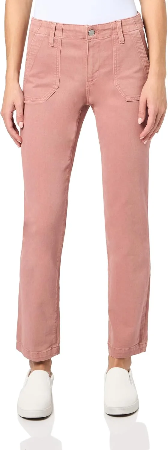 

PAIGE Женские джинсы Mayslie прямые укороченные