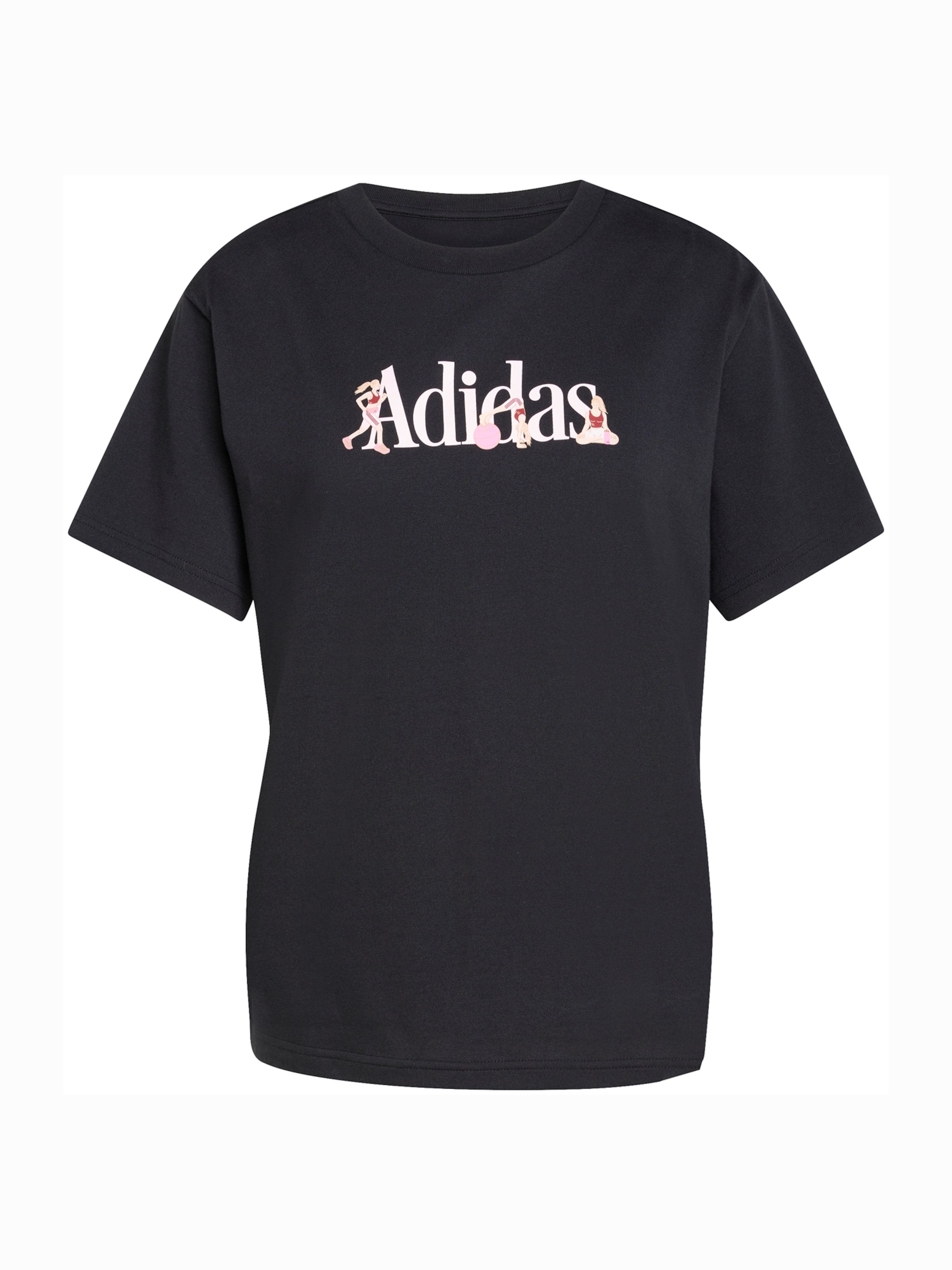 

Adidas Sportswear Футболка Performance 'SOFT SPORT' в черном цвете