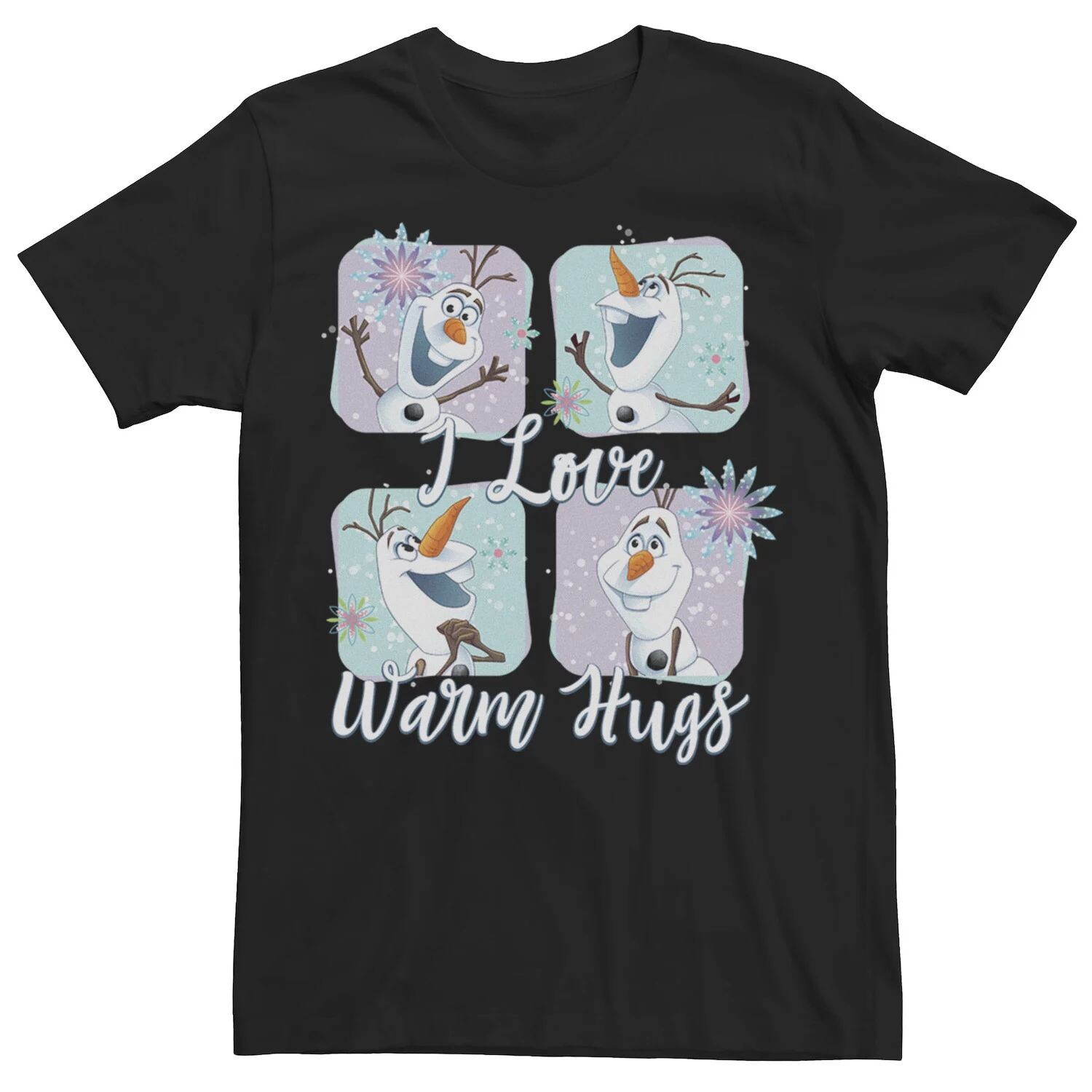 

Мужская футболка Frozen Olaf Warm Hugs Disney