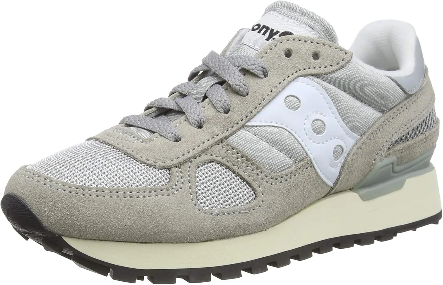 Гимнастические кроссовки Saucony Unisex Shadow Original Vintage, белый/серый