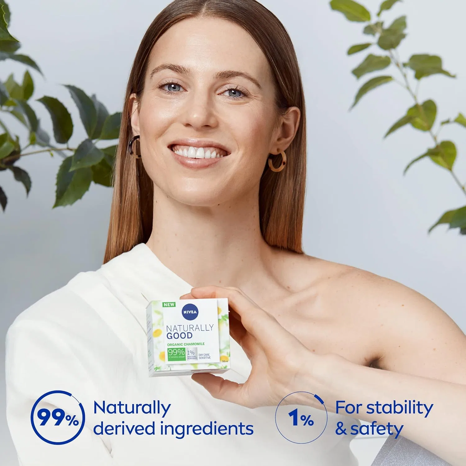 Крем для лица Nivea — Дневной для чувствительной кожи «Naturally Good Radiance Sensitive» от — фото 4