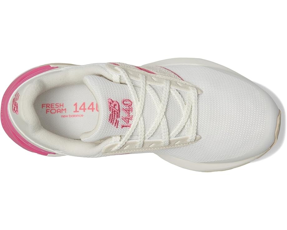 Кроссовки New Balance Kids 1440v1, цвет Sea Salt/Real Pink — фото 2