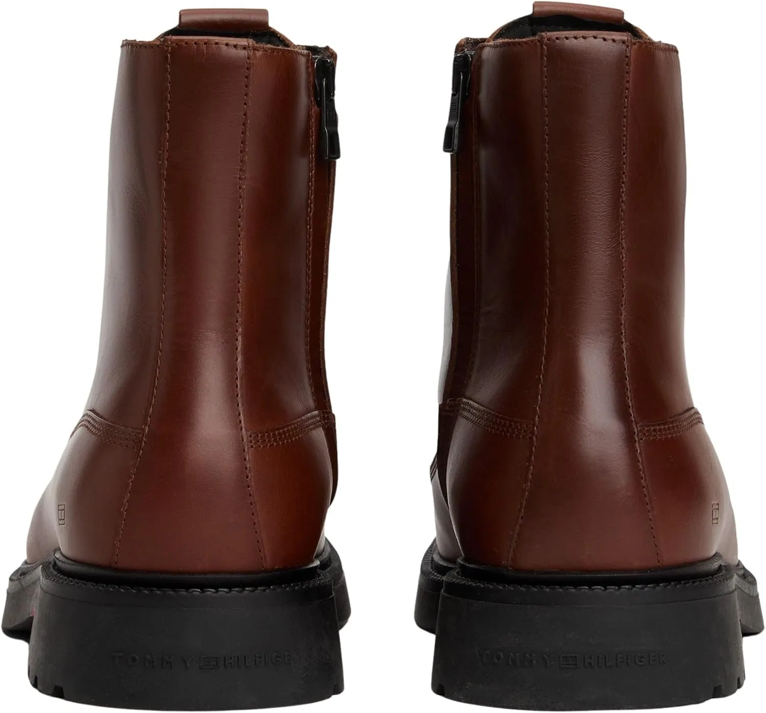 Мужские ботинки Tommy Hilfiger Hilfiger Comfort Lwt LTH Fm0fm05593 средней высоты, Brown Winter Cognac — фото 2