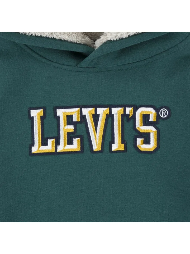 Капюшон, зеленый, Levi's Kids, зеленый — фото 2