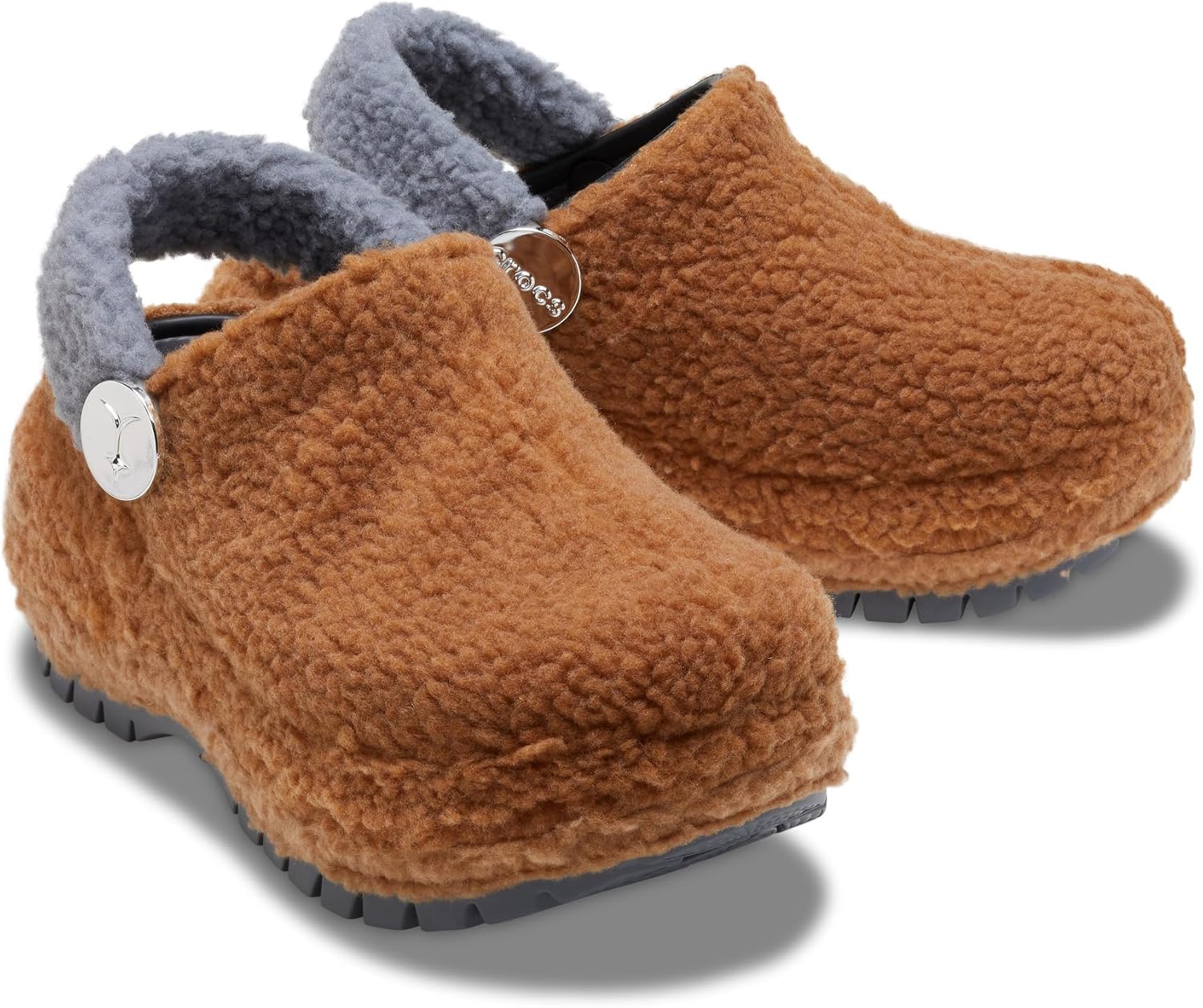 

Женские кроксы Crocs Lil NAS X Mega Crush на платформе, черный/коричневый