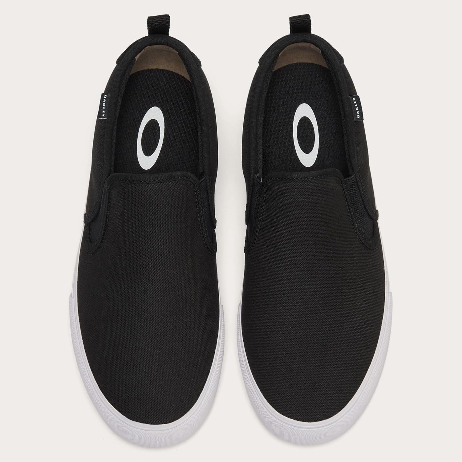 Мужские слипоны Oakley Banks из холщовой ткани, Blackout — фото 3