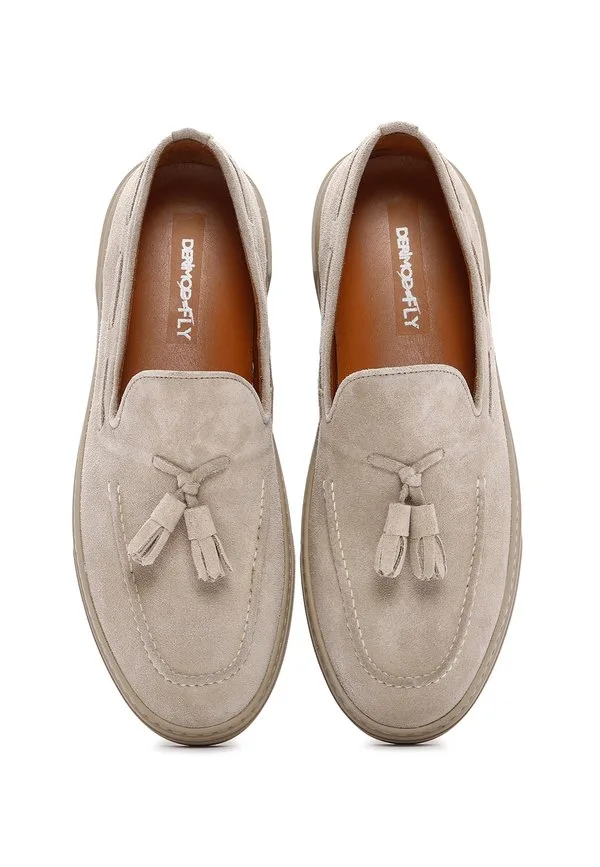 Повседневные лодочные туфли Derimod, Beige — фото 3