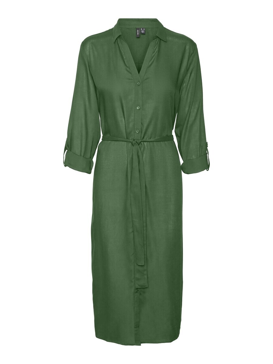 

Платье рубашка VERO MODA Shirt Dress BUMPY, зеленый