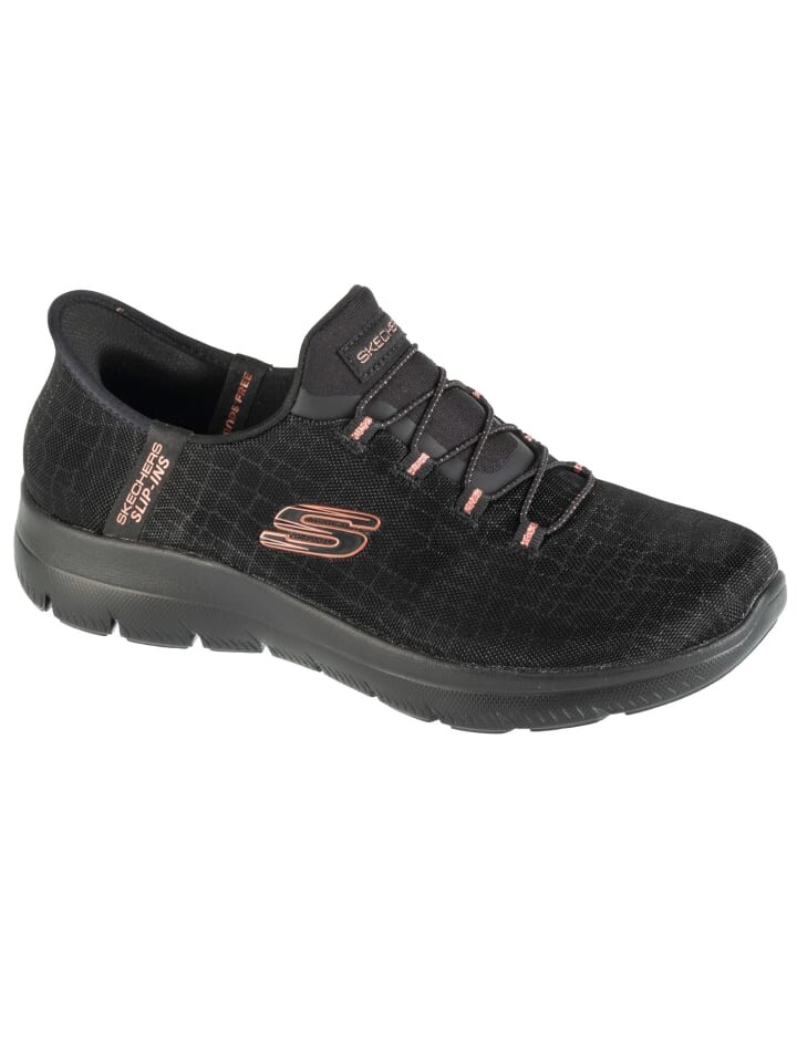 Кроссовки на шнуровке Skechers Slip-Ins: Summits - Key Pace, черный