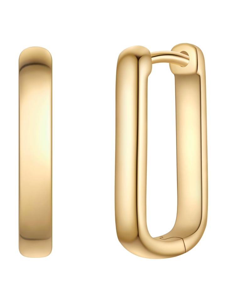 

Glanzstücke München Серьги из стерлингового серебра с отделкой из желтого золота