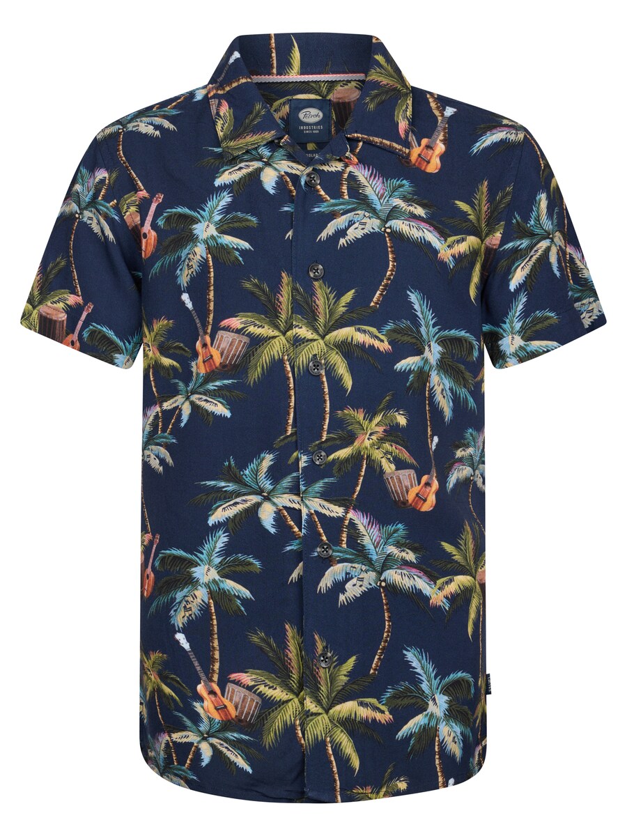 

Рубашка на пуговицах классического кроя Petrol Industries Mojave, цвет marine blue/Light blue