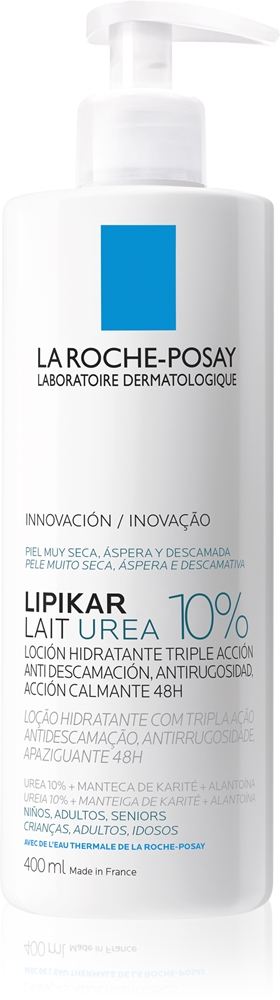 

Lipikar Lait Urea 10% успокаивающее молочко для тела для очень сухой кожи La Roche-Posay, 400 мл
