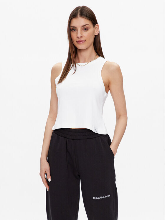 

Топ стандартного кроя Calvin Klein, белый