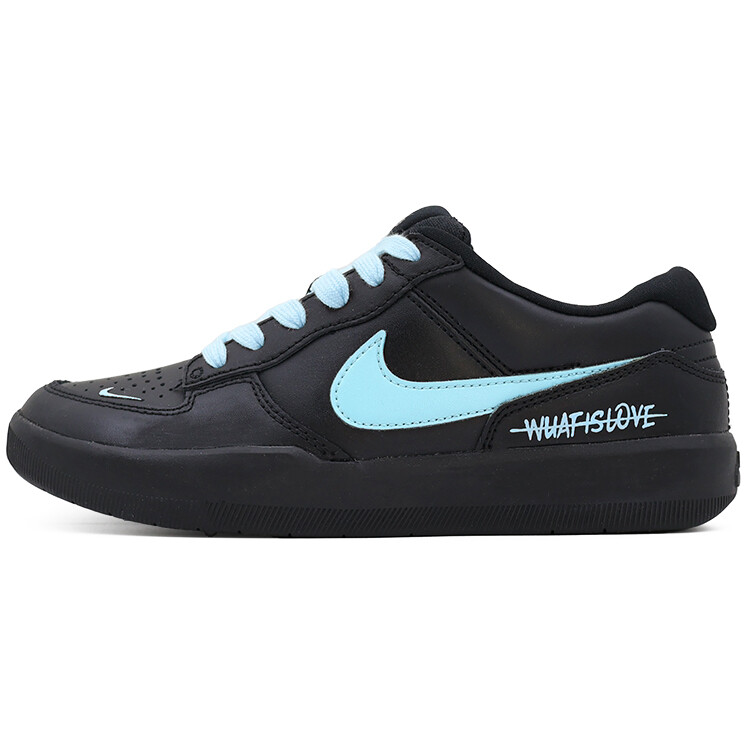

Кроссовки Nike SB Force 58 Skateboarding Shoes Unisex Low-top Blue, черный/синий