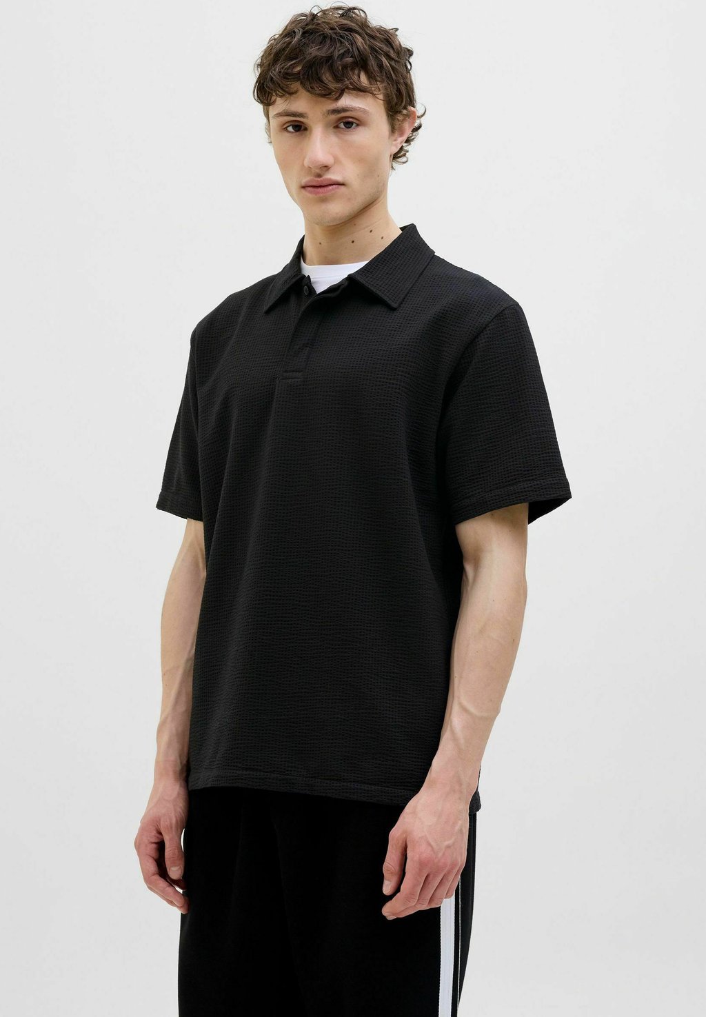 

Рубашка поло Jack & Jones, черный