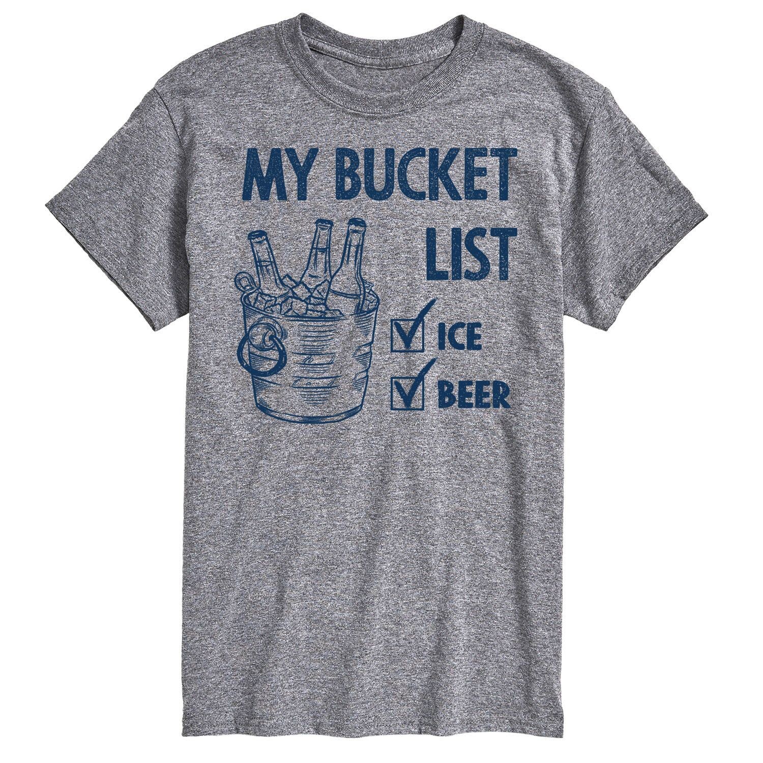 

Мужская футболка Bucket List Licensed Character