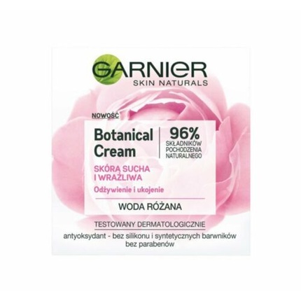 

Крем для лица Garnier Botanical с розовой водой для сухой и чувствительной кожи 50мл