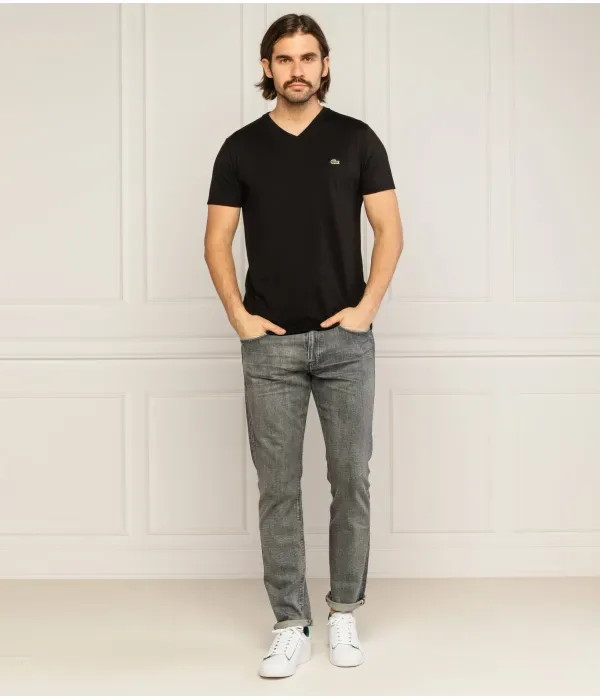 Футболка regular fit Lacoste, черный — фото 2