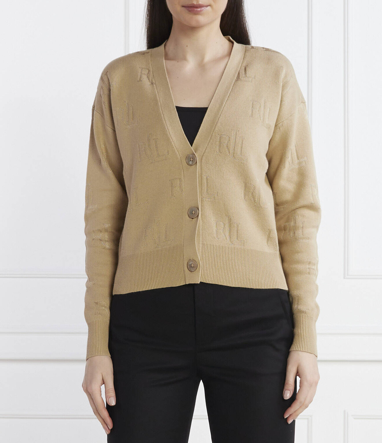 

Свитер LAUREN RALPH LAUREN Regular Fit, коричневый