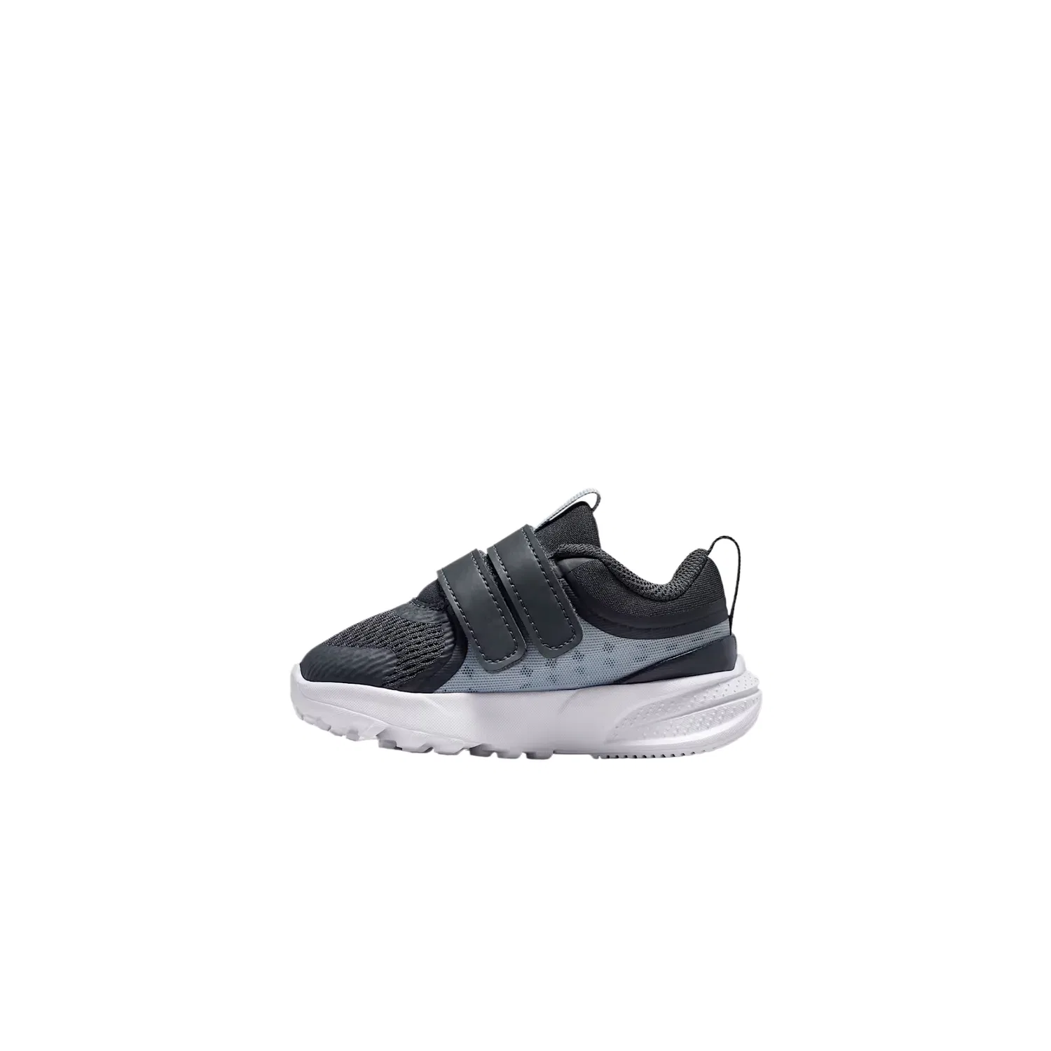Кроссовки Star Runner 5 Textile, Synthetic Leather Rebound Breathable Low top для малышей Nike, Coal Black/Lime/Dust Photon/Crystal Blue