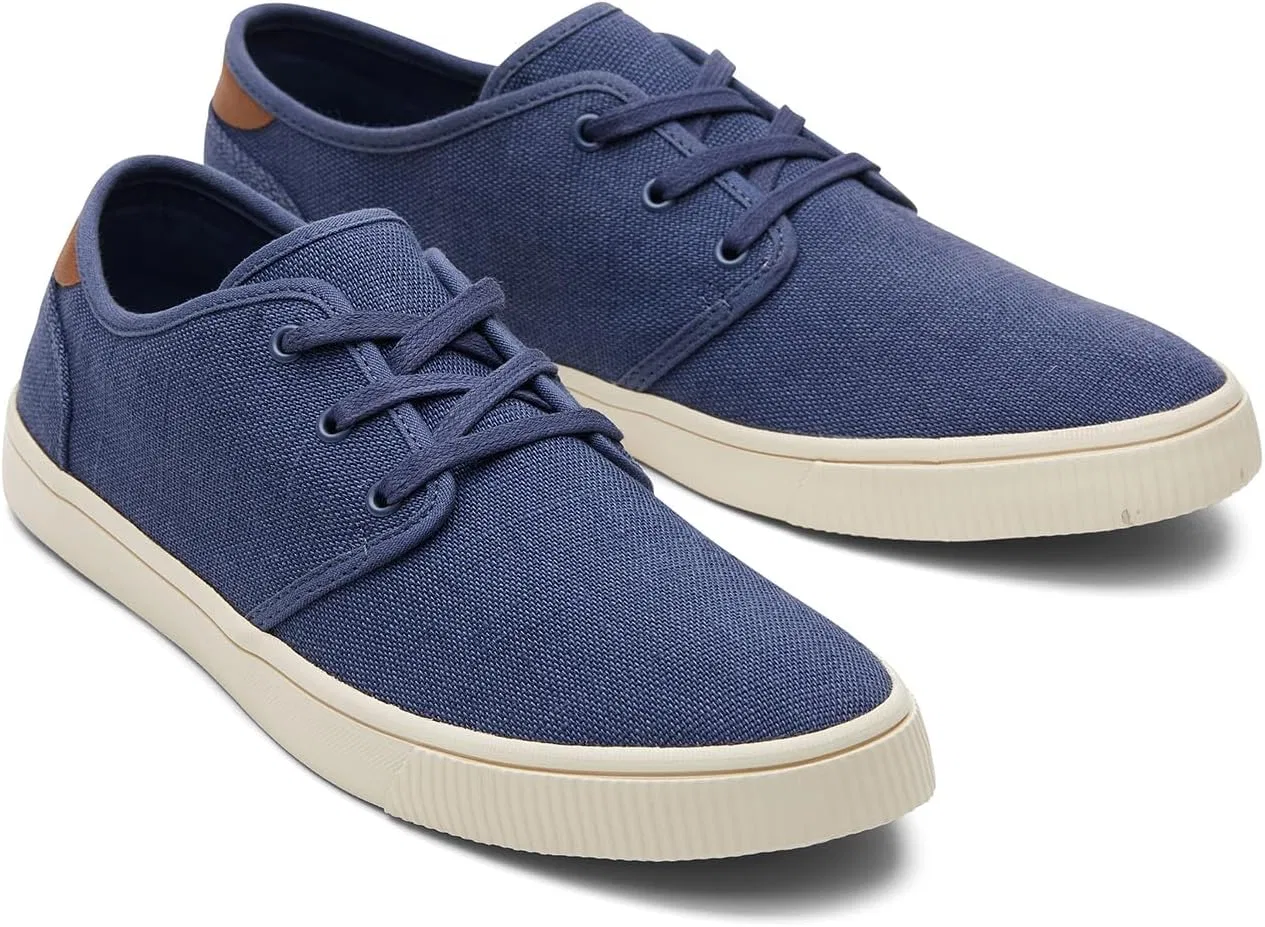 Мужские кроссовки TOMS Carlo, Cadet Blue Heritage Canvas — фото 4