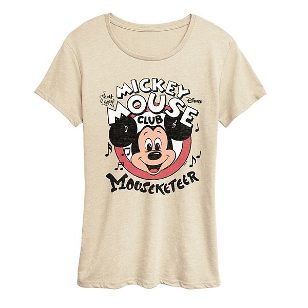 

Футболка с принтом Mickey Mouse Club Mouseketeer Disney, Beige