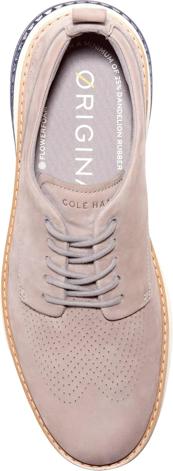 Мужские туфли Cole Haan Originalgrand Energyweave с перфорированным носком, серебряный — фото 3