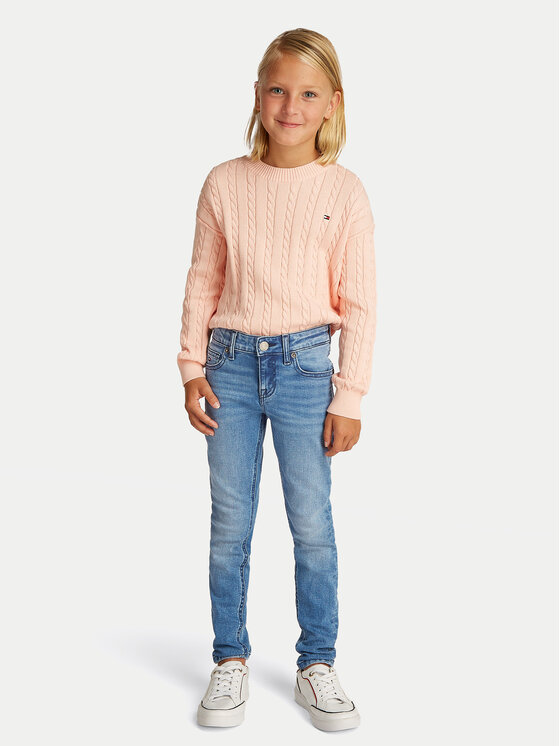 Обтягивающие джинсы Nora KG0KG08403 Tommy Hilfiger, синий — фото 2