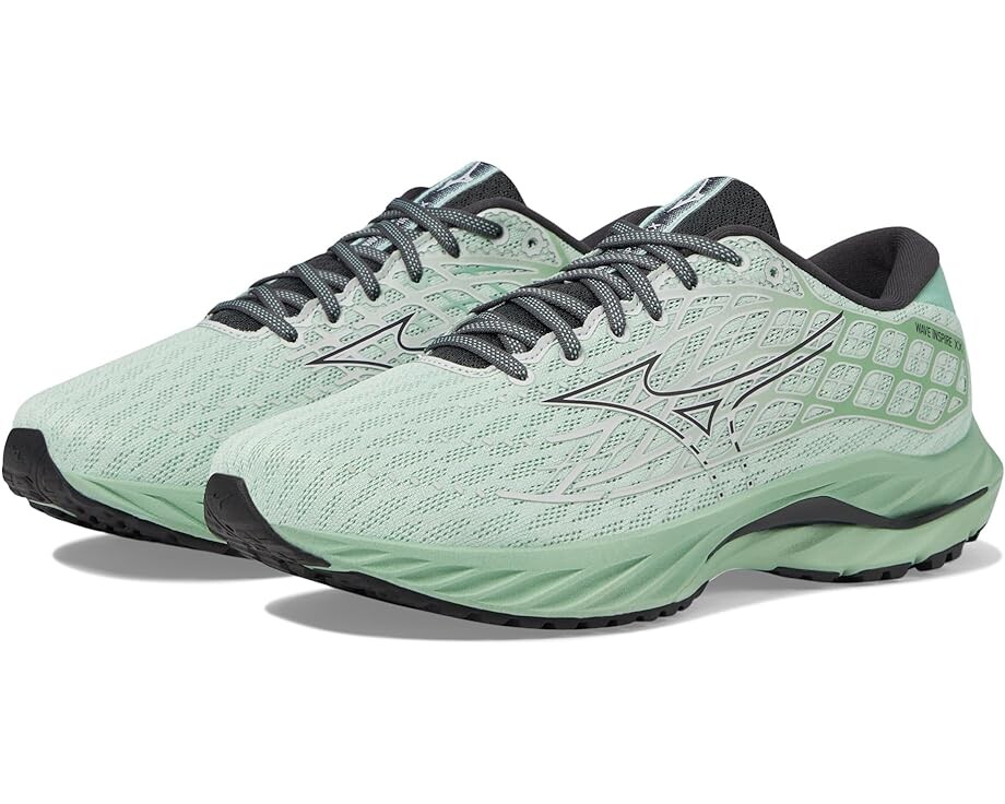 

Кроссовки Mizuno Wave Inspire 20, цвет Grey Jade/Black Oyster