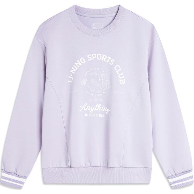 

Толстовка LiNing Sports Life Collection для женщин, цвет морская соль