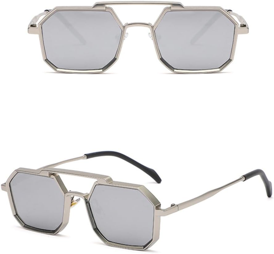 

Маленькие многоугольные солнцезащитные очки для женщин в винтажном стиле, мужские панк-очки, солнцезащитные очки UV400 для защиты от солнца, размер M123 Generic, M-331