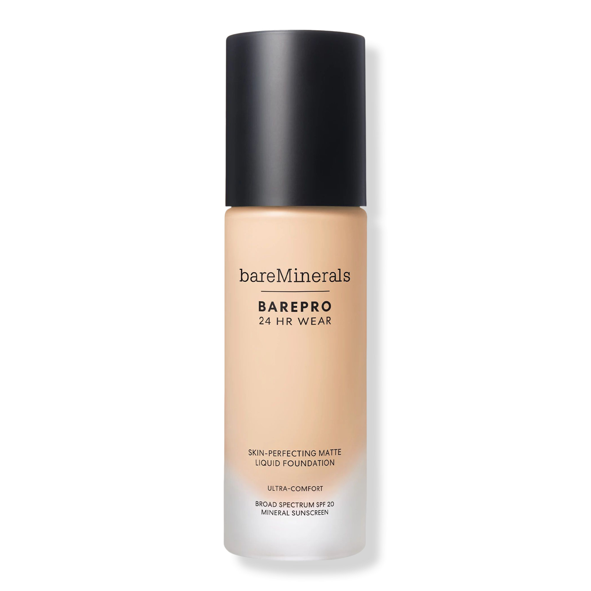

Основа BAREPRO 24HR Wear Skin-Perfecting Matte Liquid Foundation Mineral SPF 20 bareMinerals, Fair 10 Warm (for very fair warm skin with a yellow hue)