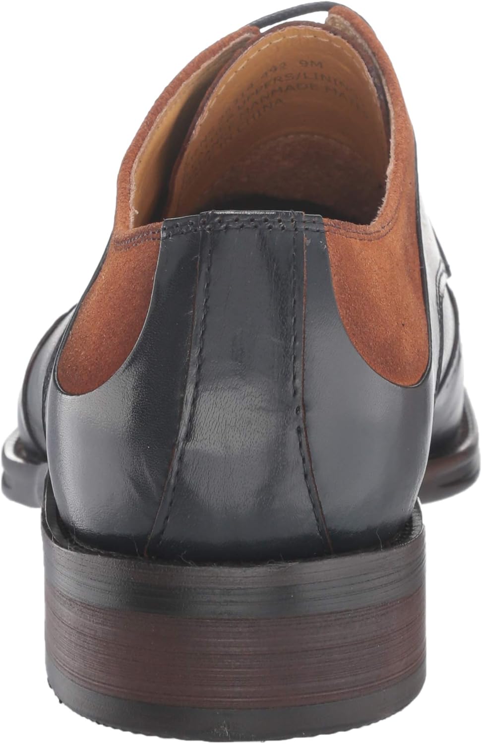 Мужские оксфорды Stacy Adams Hewlett Wingtip, темно-синий — фото 3
