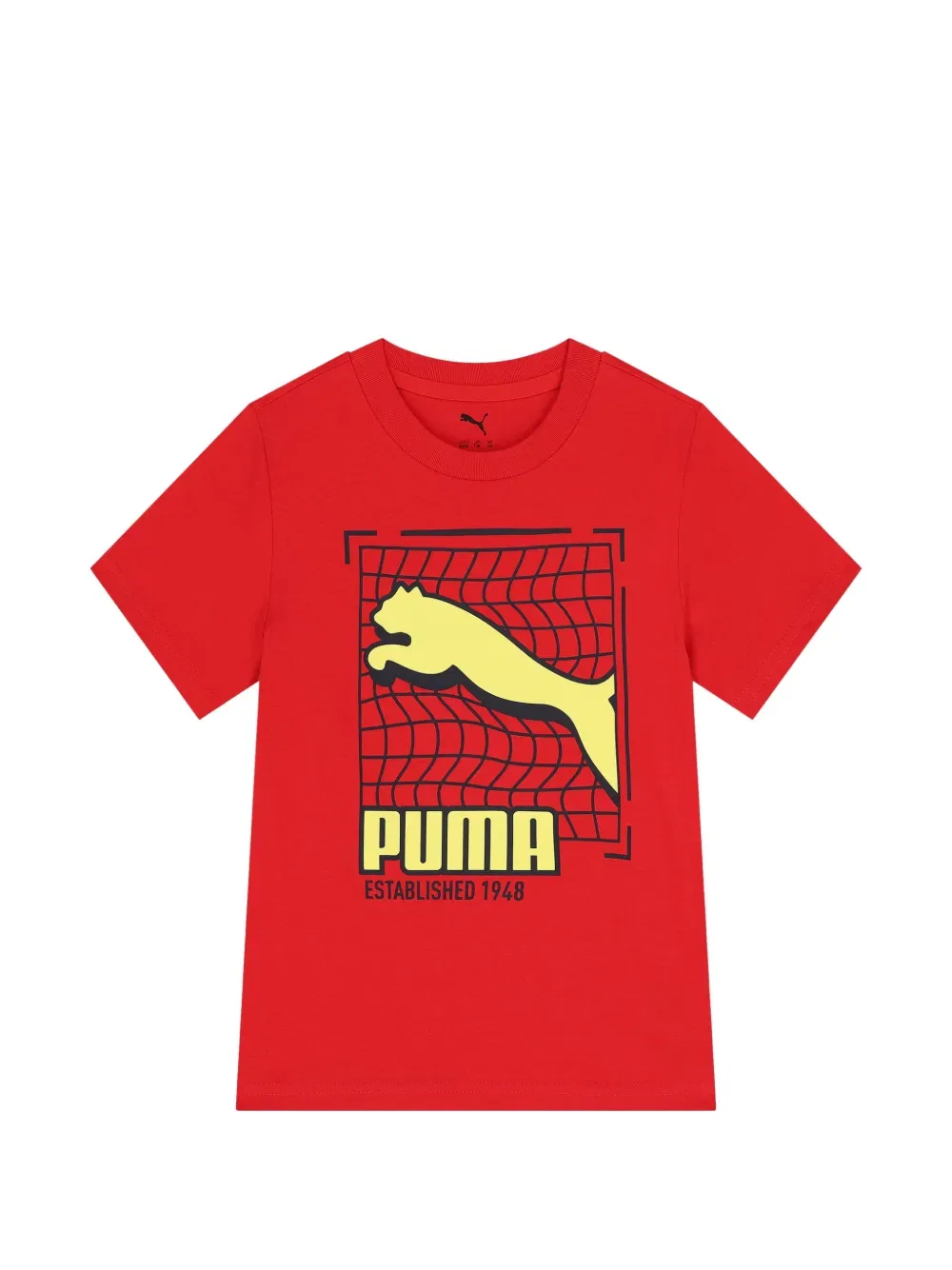 Футболка с логотипом Puma Kids, красный