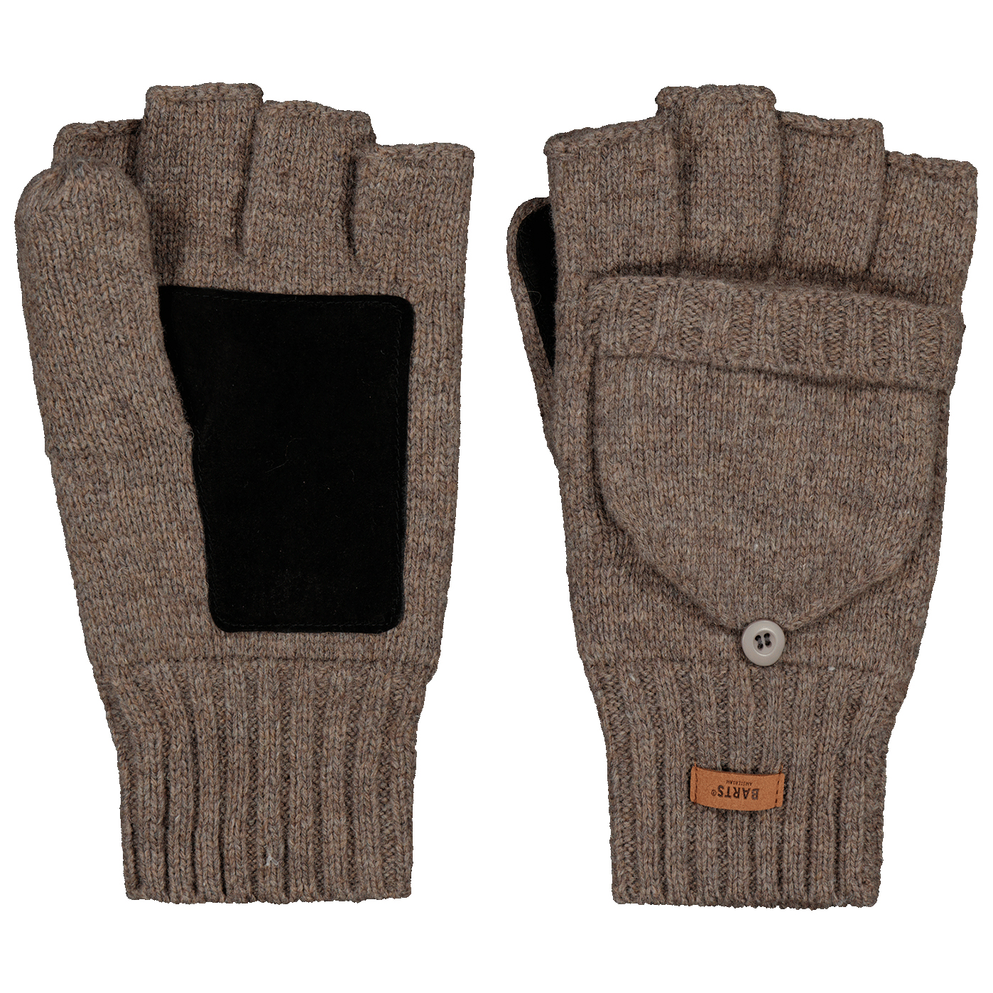 

Перчатки Barts Haakon Bumgloves, цвет Heather Brown